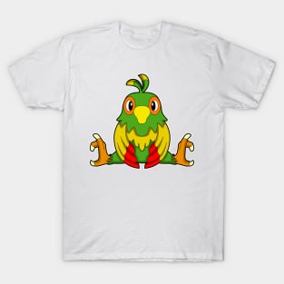 Parrot at Ballet with Balancing act T-Shirt